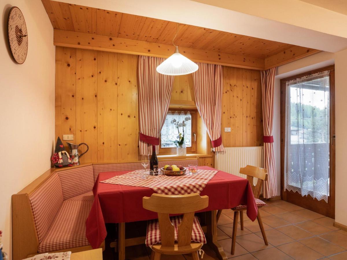 Ciasa Lino Aloch Apartman Pozza di Fassa Kültér fotó